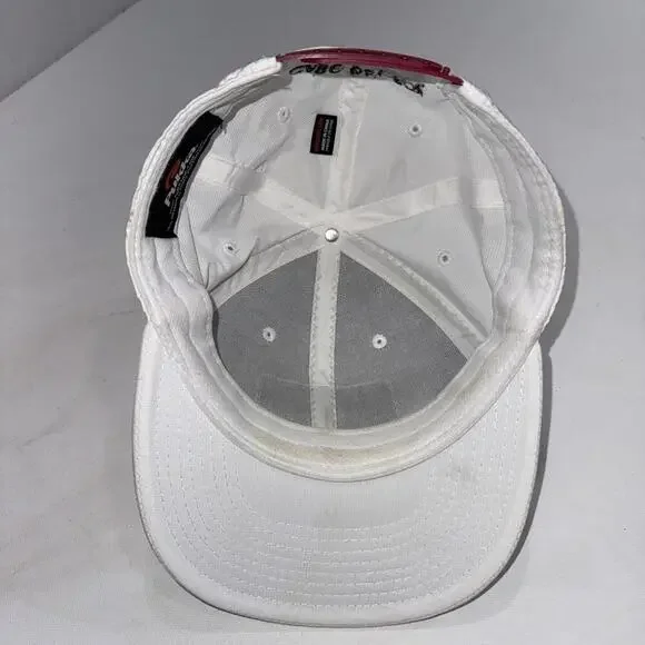 Cabo del Sol Imperial Golf Hat Cap White Embroidered Logo Strap back - Picture 6 of 11
